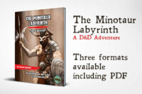 Infested Building Series Book 4 – The Minotaur Labyrinth 5e D&D Adventure