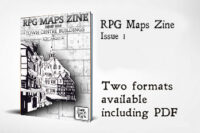 RPG Maps Zine - Issue One Town Centre Buildings